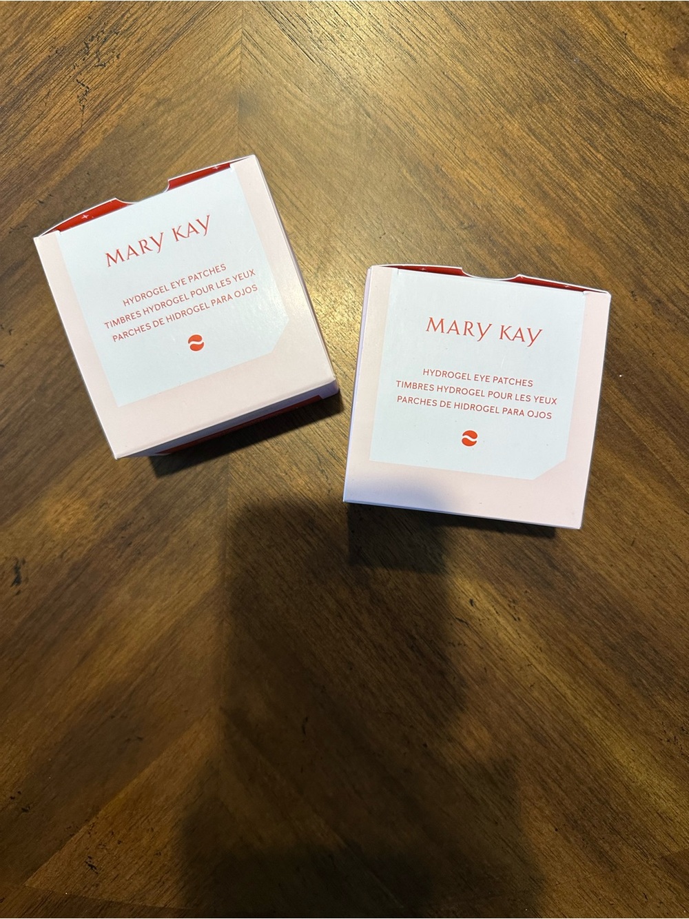 Mary Kay Hydrogel Eye Patches - Light Pink Boxes - Both boxes are $20.